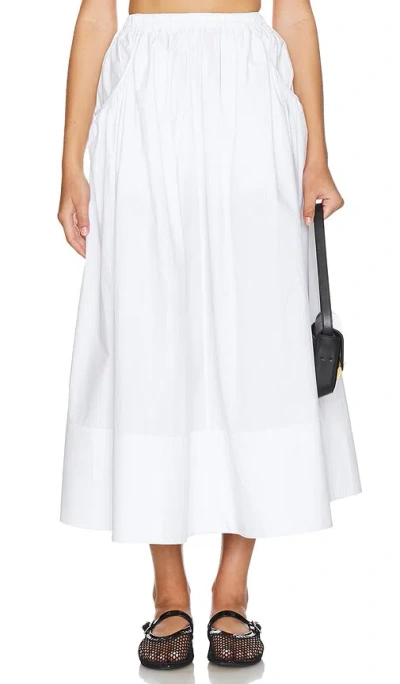 L'academie By Marianna Arman Midi Skirt In White