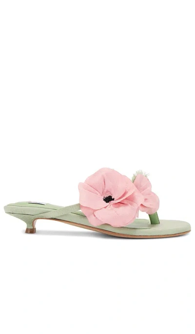 Sleeper High-heels Poppies In Mint