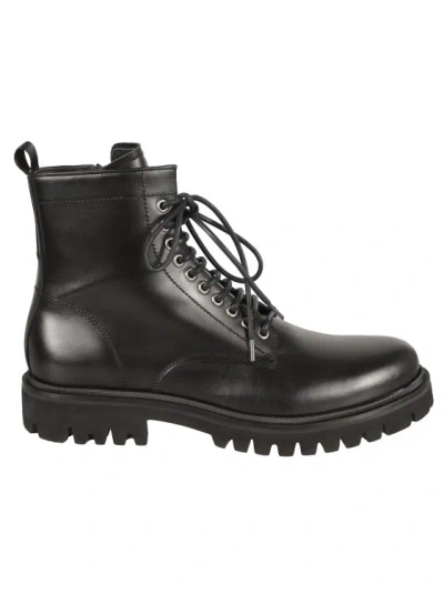 Dsquared2 Be Icon Combat Boots In Black