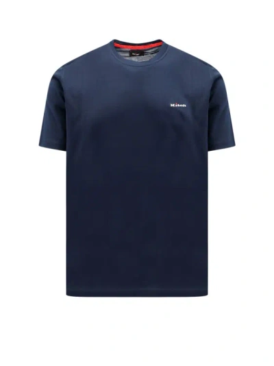 Kiton T-shirt In Blue