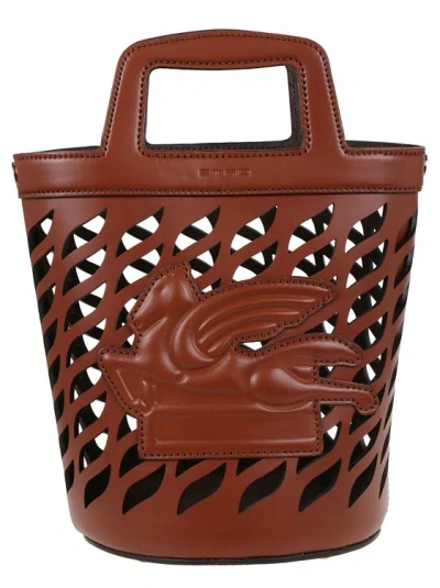 Etro Bucket Bags In Brown