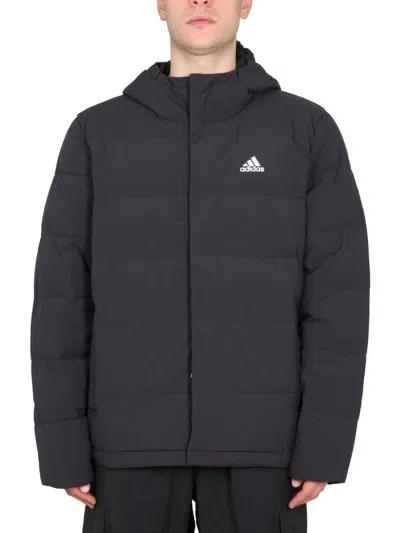 Adidas Originals Helionic Down Jacket In Black
