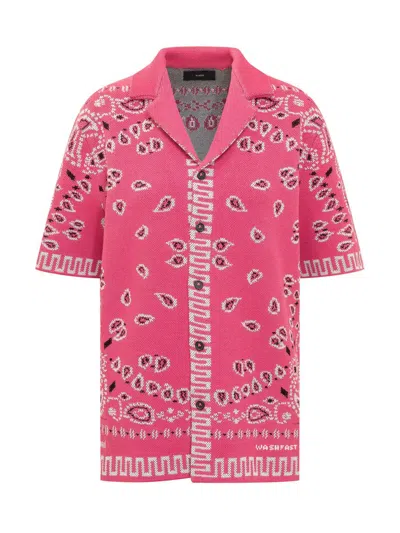 Alanui Bandana Shirt In Pink