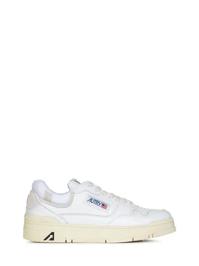 Autry "clc" Trainers In White