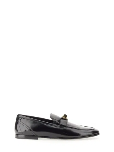 Dolce & Gabbana Loafer Shoes In Black