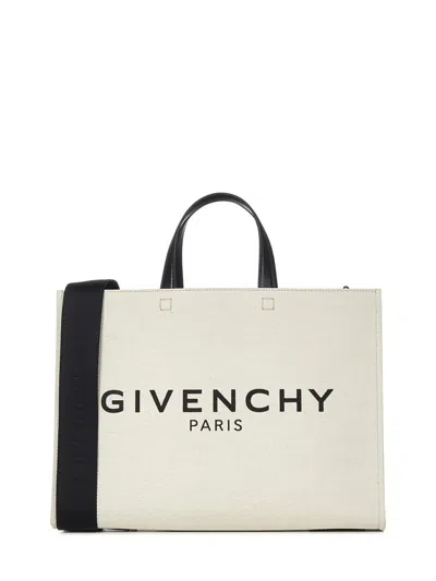 Givenchy G Medium Tote In Tan
