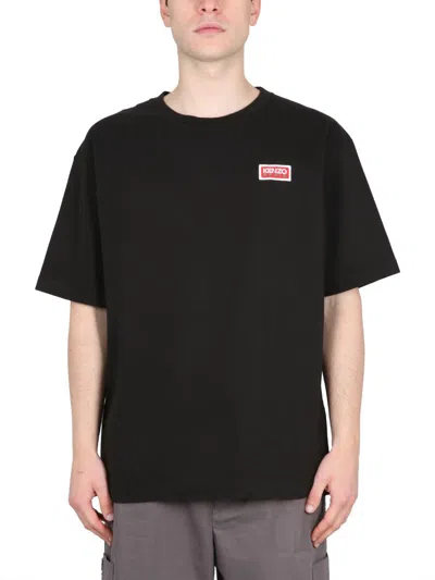 Kenzo T-shirt With Logo In Black
