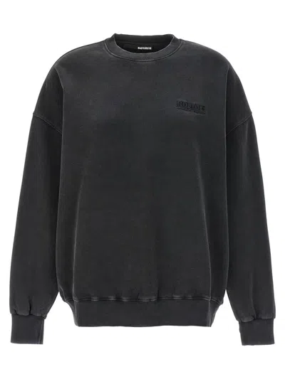 Rotate Birger Christensen Enzyme Sweatshirt In Black
