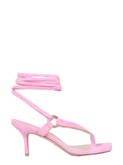 Stuart Weitzman Lalita 75 Sandals In Pink