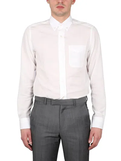 Tom Ford Slim Fit Shirt In Ivory