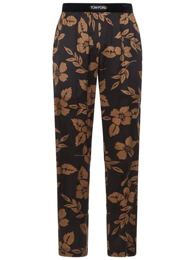 Tom Ford Trousers In Brown