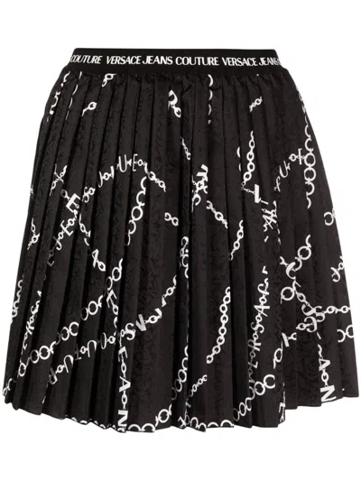 Versace Jeans Couture Skirt Clothing In Black