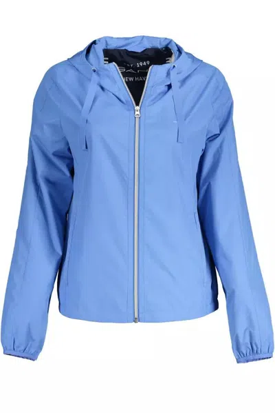 Gant Chic Light Blue Hooded Sports Jacket