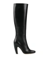 Bottega Veneta Woman Knee Boots Black Size 10.5 Soft Leather