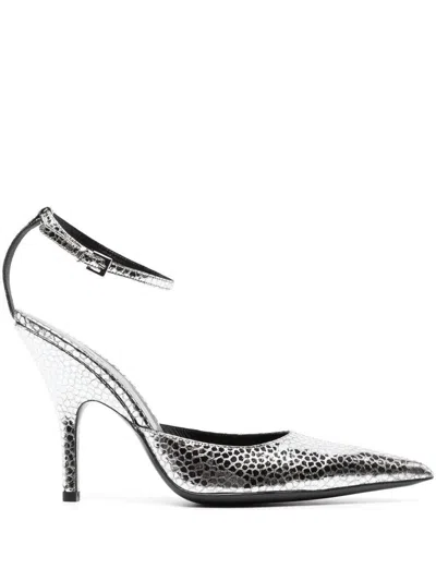 By Far Eliza Pump In Silver