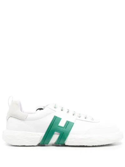 Hogan H-logo Sneakers In Green