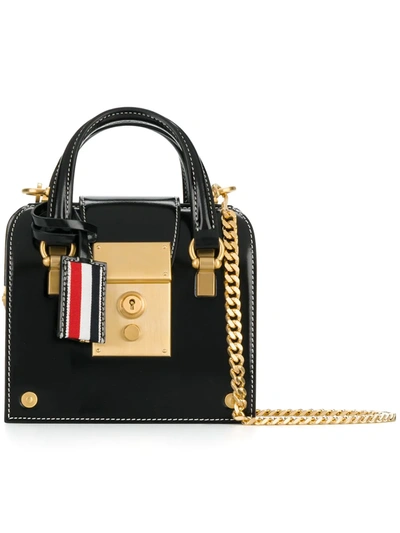 Thom Browne Chain Strap Mrs. Thom Tiny Bag In Black