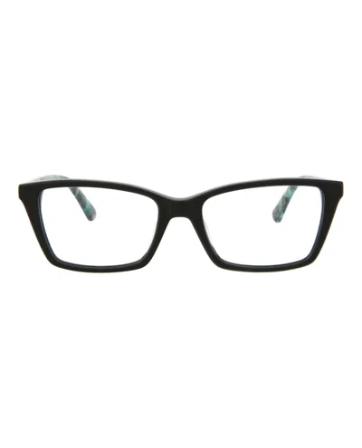 Mcq By Alexander Mcqueen Square-frame Acetate Optical Frames In Black