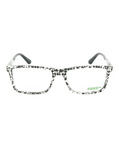 Puma Square-frame Optical Glasses In White