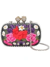 ALEXANDER MCQUEEN QUEEN AND KING FLORAL CLUTCH,480496K9ZMU12326920