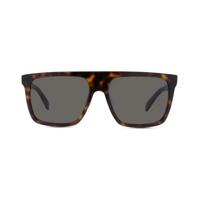 Celine Sunglasses In Marrone/marrone