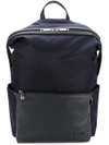 Fendi Bag Bugs Backpack - Blue In Blue