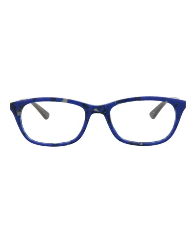 Mcq By Alexander Mcqueen Square-frame Acetate Optical Frames In Blue