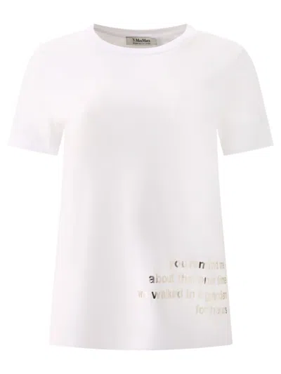 's Max Mara "aris" T-shirt In White