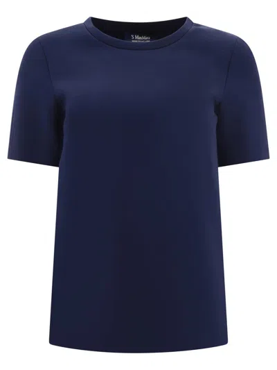 's Max Mara "fianco" T-shirt In Blue
