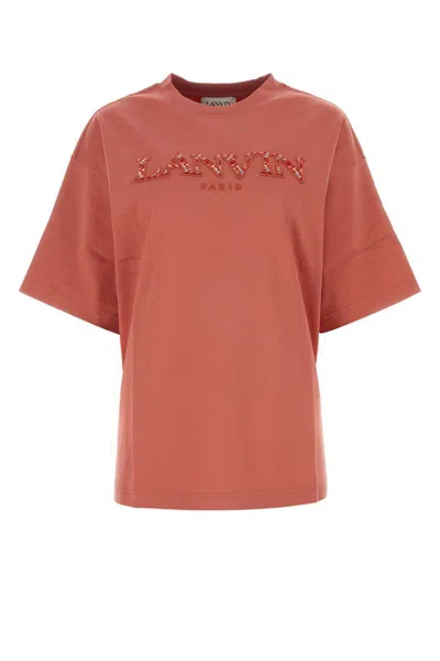 Lanvin T-shirt In Pink