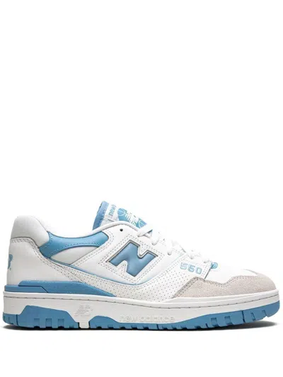 New Balance '550' Leather Panel Design Sneakers In White