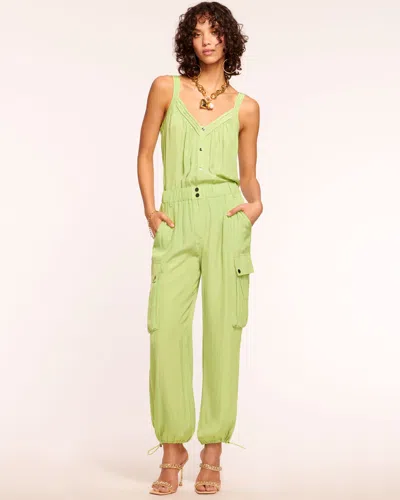 Ramy Brook Mayme Cropped Jogger Pant In Kiwi