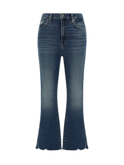 7 For All Mankind Jeans In Dark Blue