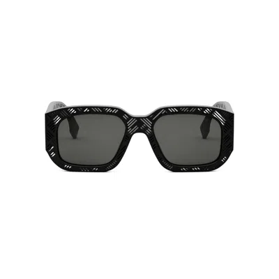 Fendi Eyewear Square Frame Sunglasses In A