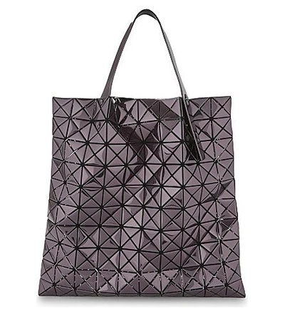 Bao Bao Issey Miyake Platinum-1 Large Shopper In Purple/gunmetal