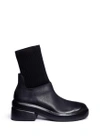 MARSÈLL 'Bozza' leather sock boots