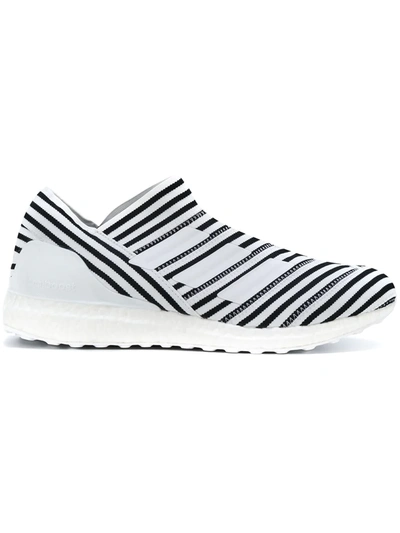 Adidas Originals Adidas Men's Black And White Ultraboost Nemeziz Tango 17+ Sneakers