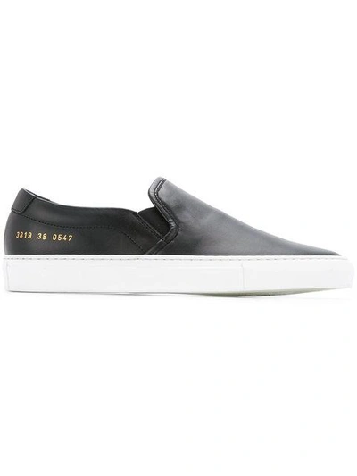 Common Projects Slip-on Sneakers In Black