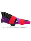 Pucci Ruffled Slip-on Sneakers