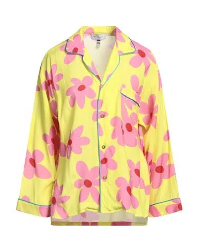 Mira Mikati Pyjama Style Shirt In Yellow