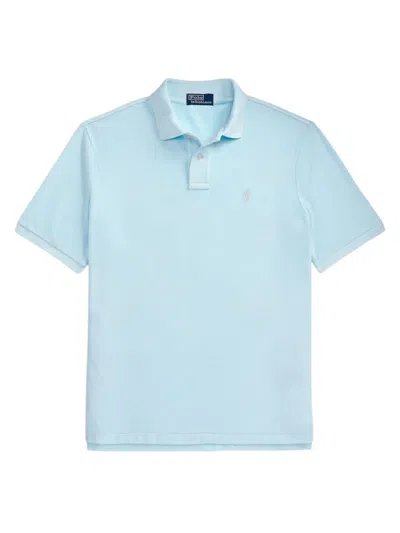Polo Ralph Lauren Men's Cotton Polo Shirt In Sky
