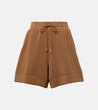 Varley Alder Drawstring Shorts In Brown