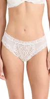 Natori Women's Feathers Lace Hipster In White