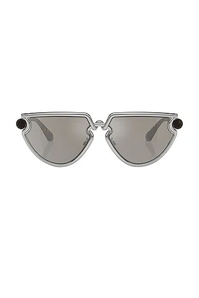 Burberry Sonnenbrille In Silver