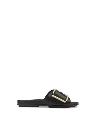 Fitflop Women's  Gracie Maxi Buckle Sandals In Black