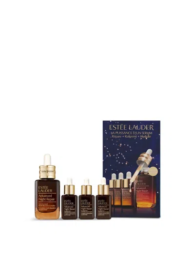 Estée Lauder Advanced Night Repair Serum Skincare 4-piece Gift Set In White