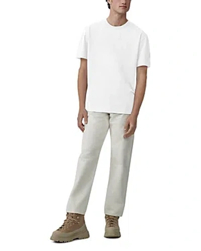 Canada Goose Gladstone Relaxed Fit Tee In White