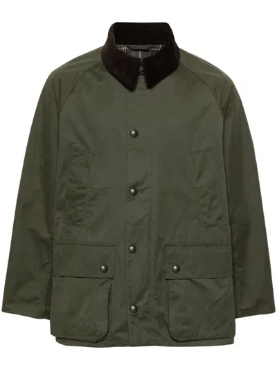 Barbour Os Peached Bedale Casual Clothing In Green