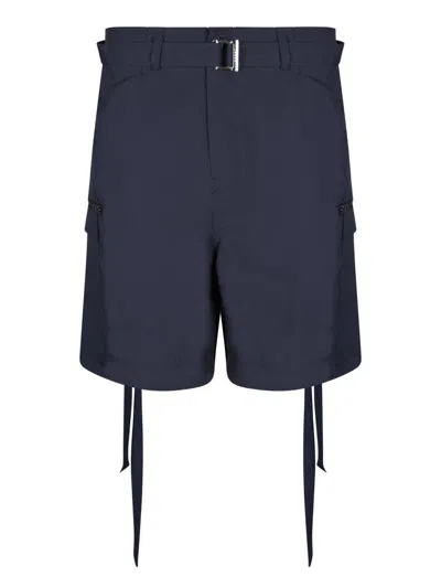 Sacai Shorts In Blue