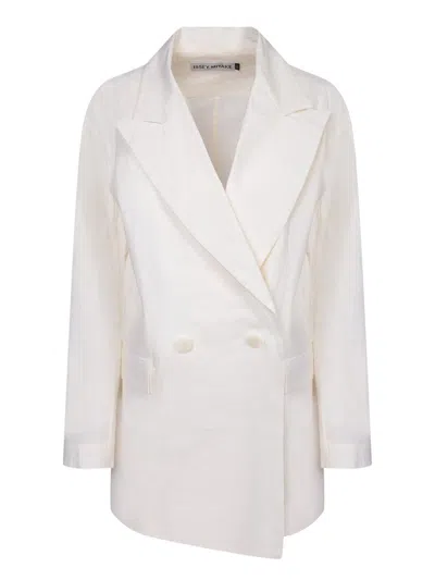 Issey Miyake Jackets In White